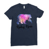 Baby Bear Ladies Fitted T-Shirt