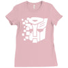 transformers mosaic Ladies Fitted T-Shirt