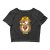 pirate owl Crop Top