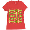 reduce, reuse, reargyle Ladies Fitted T-Shirt