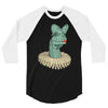 elizabethan dilophosaurus 3/4 Sleeve Shirt