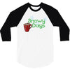 snowy days 3/4 Sleeve Shirt