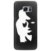 sax player lady face optical illusion Samsung Galaxy S7 Edge