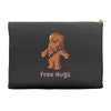 hug a wookiee Accessory Pouches