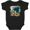 dragons by my side Baby Bodysuit
