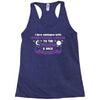 I Love Someone with Gynecologic Cancer to The Moon and Back Racerback Tank