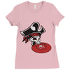 pirate ultimate disc Ladies Fitted T-Shirt