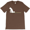 unicorn scooting on the floor T-Shirt