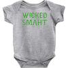 wicked smaht funny Baby Onesie