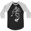 undefeated stencil football 3/4 Sleeve Shirt