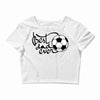 best dad ever 2 Crop Top