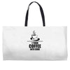 programmer turn coffee Weekender Totes