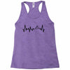 Heart Beats Mountain Racerback Tank