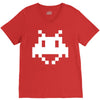 alien in game V-Neck Tee
