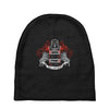 black knight coat of (no) arms Baby Beanies