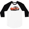 red car 3/4 Sleeve Shirt