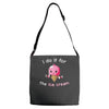 i do it for the ice cream Adjustable Strap Totes