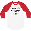 Hi Babe 3/4 Sleeve Shirt