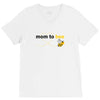 Mom to Bee Unknown Gender V-Neck Tee