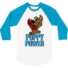 puppy power 3/4 Sleeve Shirt