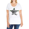 super death star Ladies Curvy T-Shirt