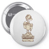 shrine of the silver monkey Pin-back button