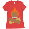 campfire tradition Ladies Fitted T-Shirt