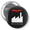 factory records Pin-back button
