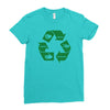 rock paper scissors Ladies Fitted T-Shirt