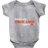 check liver light is on Baby Onesie