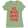 no penis shaped food Ladies Fitted T-Shirt