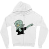 DABBİNG LEPRECHAUN Zipper Hoodie