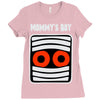 mommy's boy Ladies Fitted T-Shirt