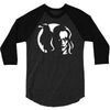 the crow die krahe horror 3/4 Sleeve Shirt