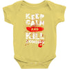 Keep Calm And Kill Zombies Baby Bodysuit
