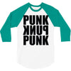 punk 3/4 Sleeve Shirt