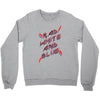 rad white and blue Crewneck Sweatshirt