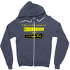 funny t shirt i live at the corner kiss my as &amp; no friggin way rude te Zipper Hoodie
