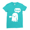 boo Ladies Fitted T-Shirt