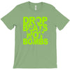 dub step drop beats not bombs black light skrillex ink hiphop dance T-Shirt