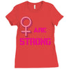 Women's March We are Strong Ladies Fitted T-Shirt