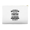 Super Cool Pawpaw Of A Freaking Awesome Grandson Accessory Pouches