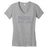 proud new dad Women's V-Neck T-Shirt