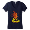 catonaskateboard Women's V-Neck T-Shirt