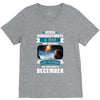 Never Underestimate A Man Who Watches Lost in Space And Was Born in De V-Neck Tee
