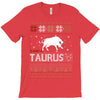 santa taurus christmas ugly t shirts T-Shirt