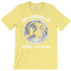 halloween my labrador rides shotgun T-Shirt