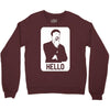 ashens hello Crewneck Sweatshirt