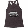 hunting giant hogs Racerback Tank