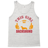 This Girl Loves Her Dachshund Tank Top
